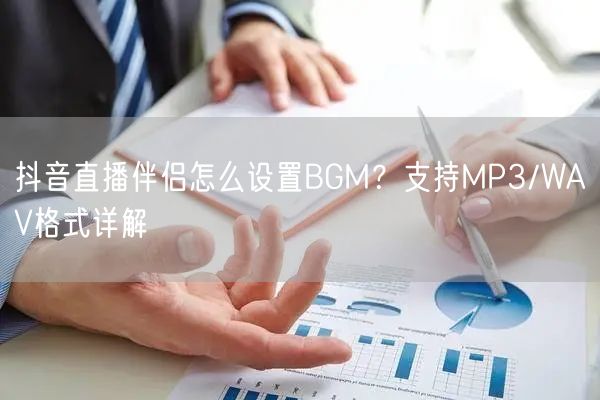 抖音直播伴侣怎么设置BGM？支持MP3/WAV格式详解