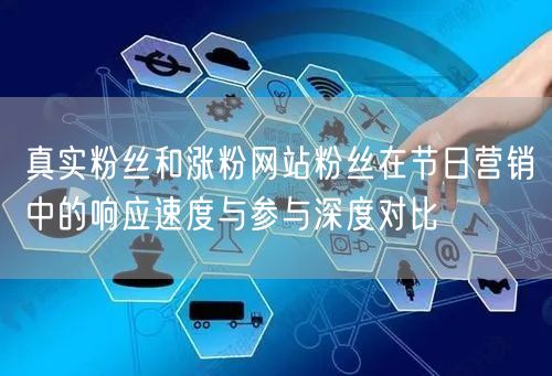 真实粉丝和涨粉网站粉丝在节日营销中的响应速度与参与深度对比