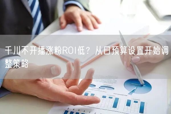 千川不开播涨粉ROI低?从日预算设置开始调整策略
